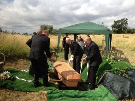 Beautiful British countryside at Respect woodland green burial park for the average price of a funeral UK.