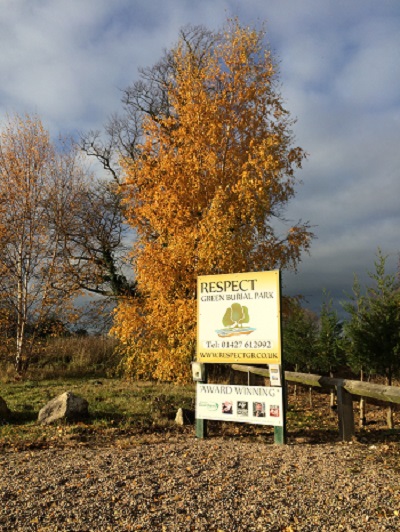 no fuss funeral services at Respect in the beautiful British countryside