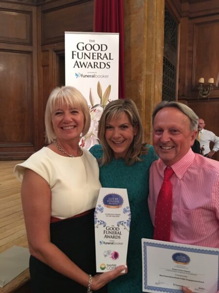 Respect’s woodland green burial ground and funeral awards.