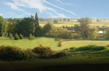 Respect green burials landscape view of burial sites